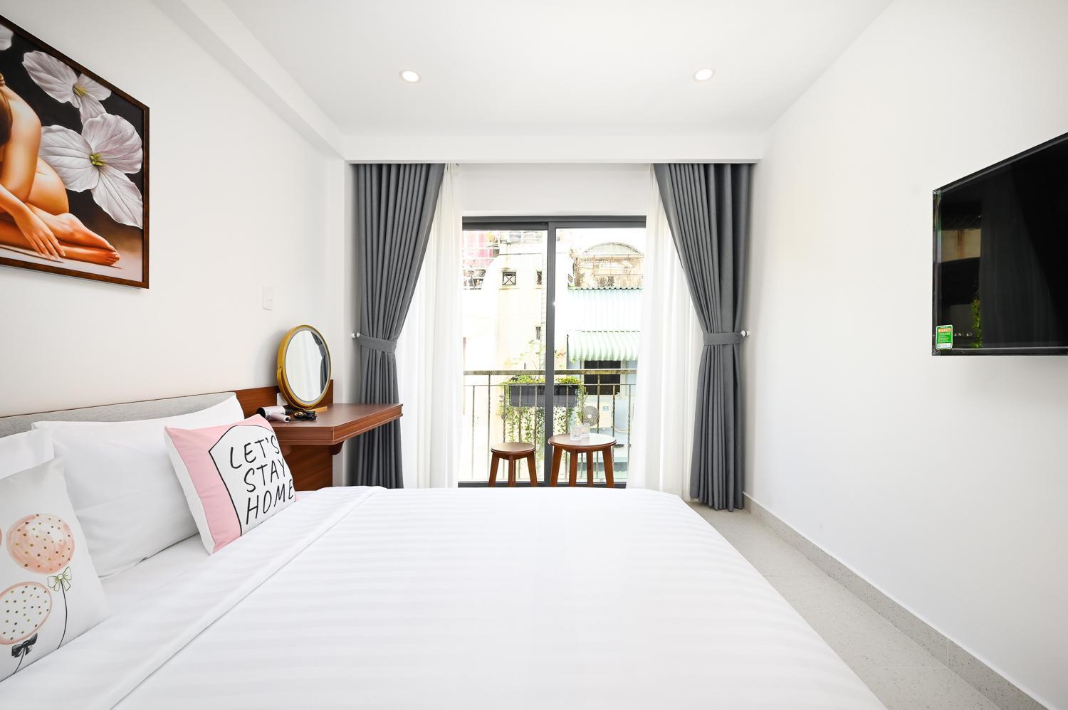 Saigon Hotel & Apartment Ho Şi Min Dış mekan fotoğraf
